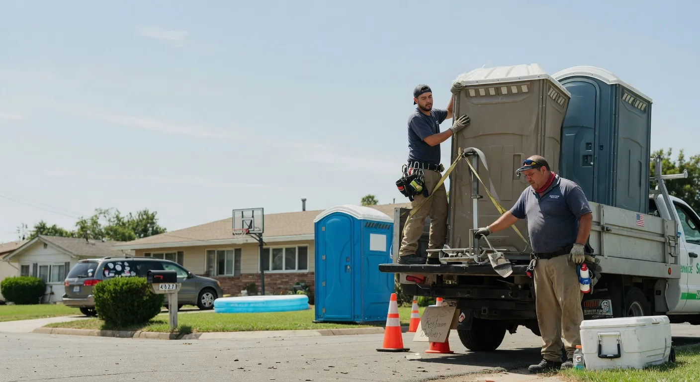 Porta Potty Rental in Topeka, KS near me